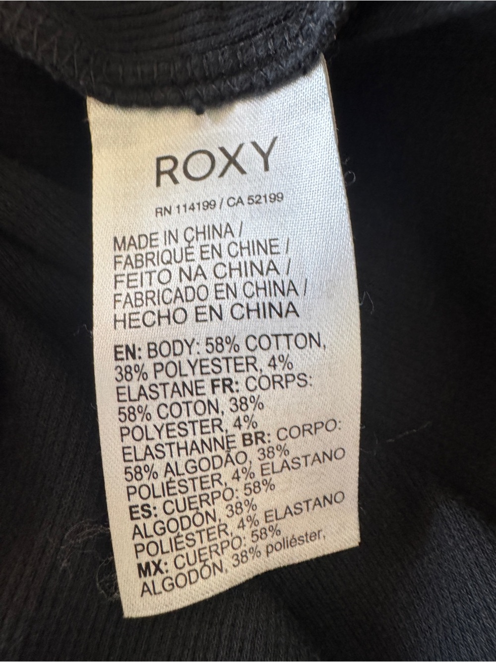 Roxy Black Ribbed Racerback Henley Midi Dress Side Slit XS - Picture 9 of 11
